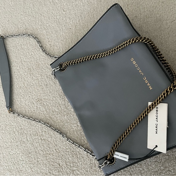 Marc Jacobs double link 27 bag, Rock Grey, BNWT - Picture 2 of 4